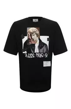 Хлопковая футболка Diego Venturino