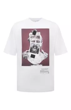 Хлопковая футболка Diego Venturino