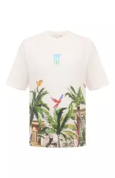 Хлопковая футболка Diego Venturino