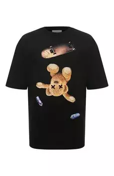 Хлопковая футболка Diego Venturino