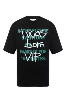 Хлопковая футболка Diego Venturino