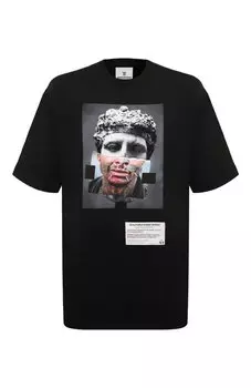 Хлопковая футболка Diego Venturino