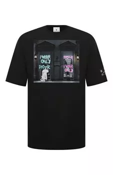 Хлопковая футболка Diego Venturino