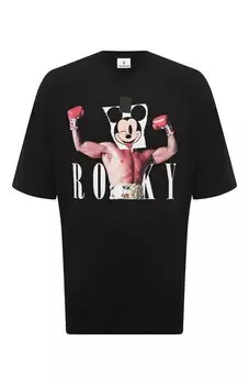 Хлопковая футболка Diego Venturino