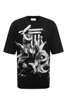 Хлопковая футболка Diego Venturino