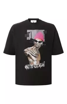 Хлопковая футболка Diego Venturino