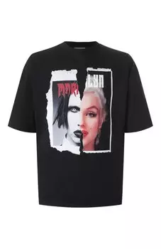 Хлопковая футболка Diego Venturino