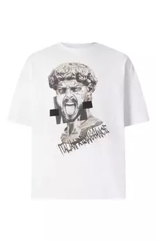 Хлопковая футболка Diego Venturino