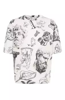 Хлопковая футболка Diego Venturino