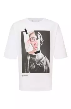 Хлопковая футболка Diego Venturino