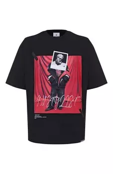 Хлопковая футболка Diego Venturino