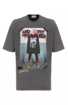 Хлопковая футболка Diego Venturino