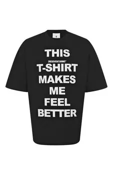 Хлопковая футболка Diego Venturino