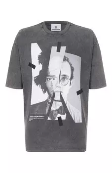 Хлопковая футболка Diego Venturino