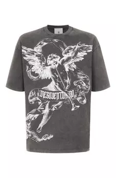 Хлопковая футболка Diego Venturino