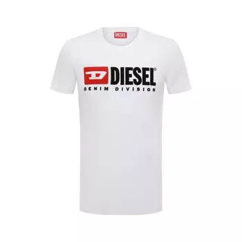 Хлопковая футболка Diesel