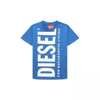 Хлопковая футболка Diesel