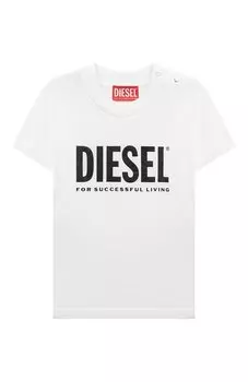 Хлопковая футболка Diesel