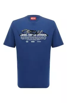 Хлопковая футболка Diesel