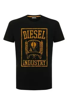 Хлопковая футболка Diesel
