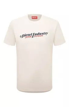 Хлопковая футболка Diesel