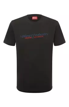 Хлопковая футболка Diesel