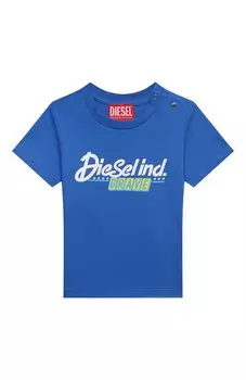 Хлопковая футболка Diesel