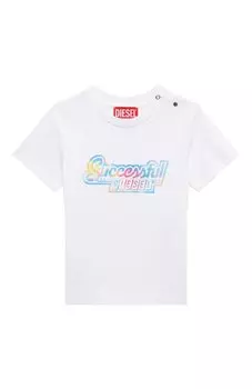 Хлопковая футболка Diesel