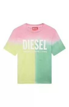 Хлопковая футболка Diesel