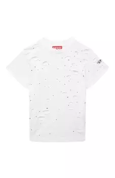 Хлопковая футболка Diesel