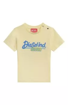 Хлопковая футболка Diesel