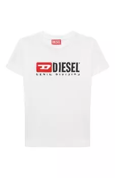 Хлопковая футболка Diesel