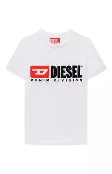 Хлопковая футболка Diesel