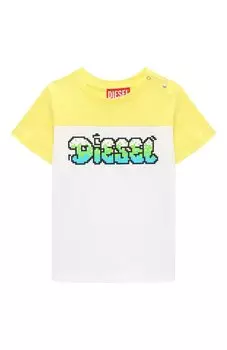 Хлопковая футболка Diesel