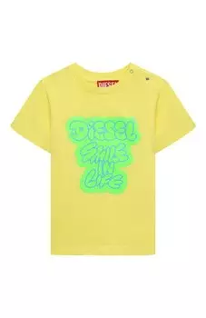 Хлопковая футболка Diesel