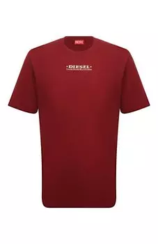 Хлопковая футболка Diesel