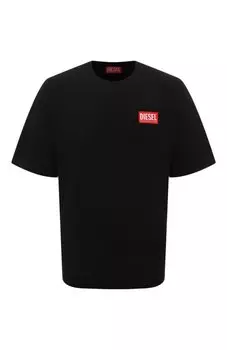 Хлопковая футболка Diesel