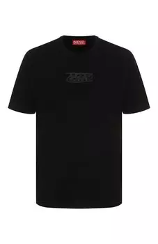 Хлопковая футболка Diesel