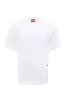 Хлопковая футболка Diesel