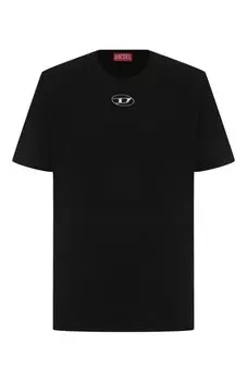 Хлопковая футболка Diesel