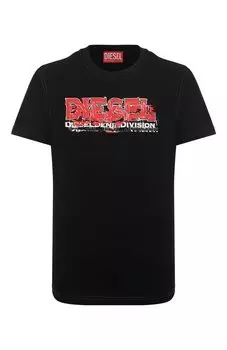 Хлопковая футболка Diesel