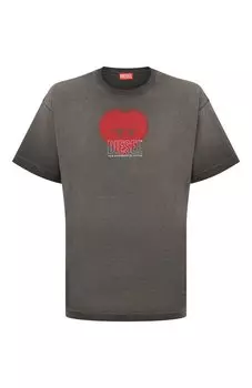 Хлопковая футболка Diesel