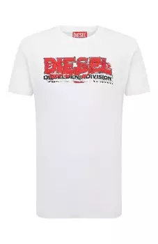 Хлопковая футболка Diesel