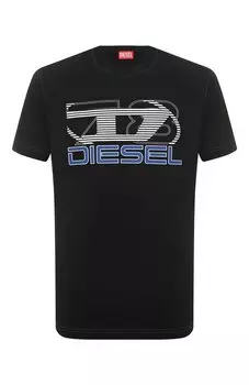 Хлопковая футболка Diesel