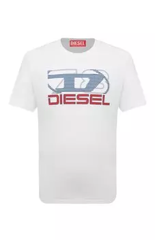 Хлопковая футболка Diesel