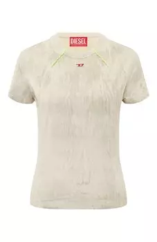 Хлопковая футболка Diesel