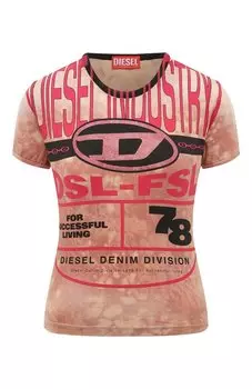 Хлопковая футболка Diesel