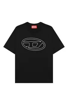 Хлопковая футболка Diesel