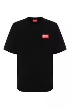 Хлопковая футболка Diesel