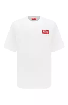 Хлопковая футболка Diesel